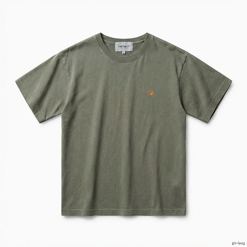 Carhartt basic retro style olive green T-shirt