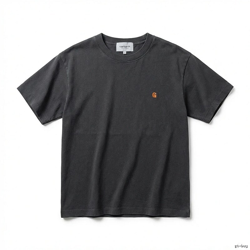 Carhartt Basic Simple Style Black T-shirt