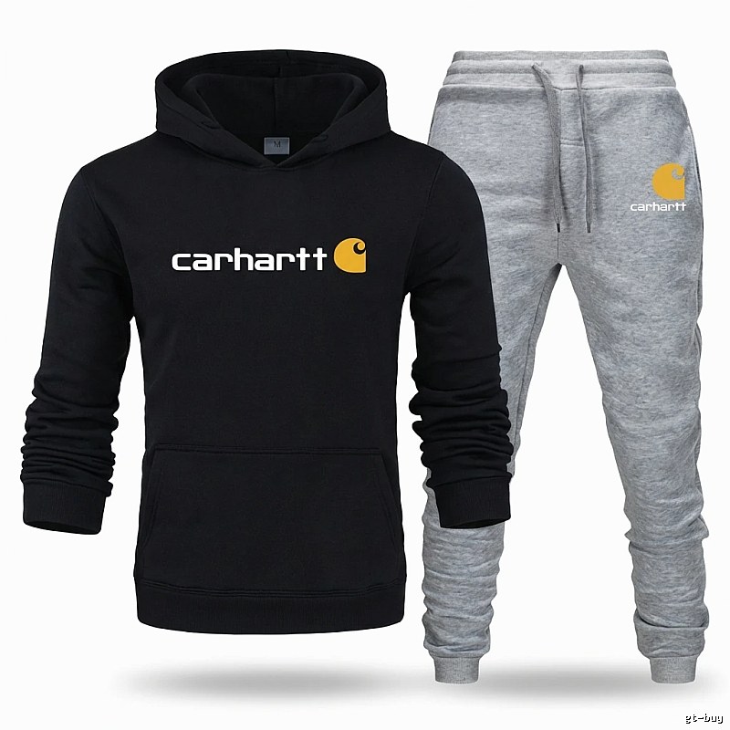Carhartt casual style black and gray suit