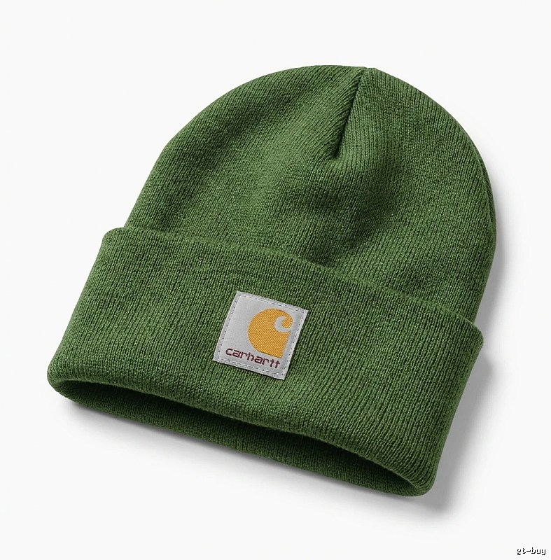 Carhartt classic green beanie