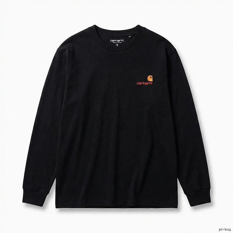 Carhartt simple style black sweatshirt