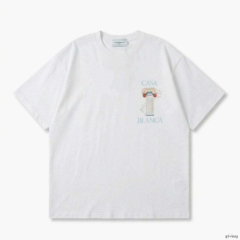 Casablanca Greek column style white T-shirt