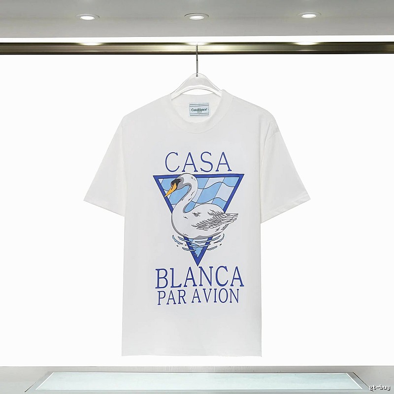 Casablanca Printed Fashionable White T-shirt