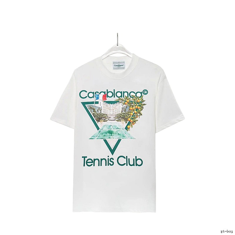 Casablanca Tennis Club White T-shirt