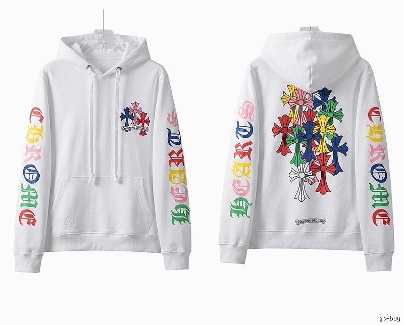 Chrome Hearts Colored Cross Hoodie
