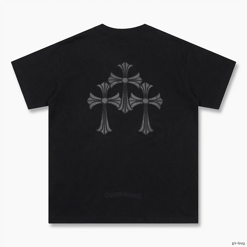Chrome Hearts Cross Print Black T-shirt