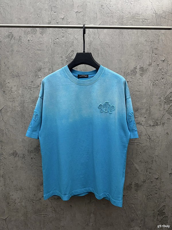 Chrome Hearts Gradient Blue T-shirt