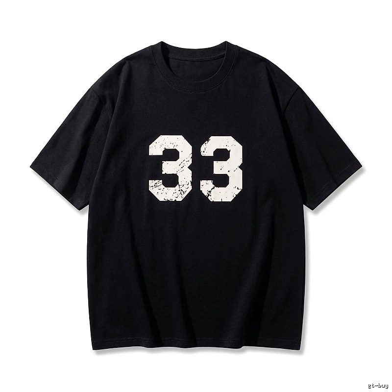 Chrome Hearts No. 33 Retro Black T-shirt