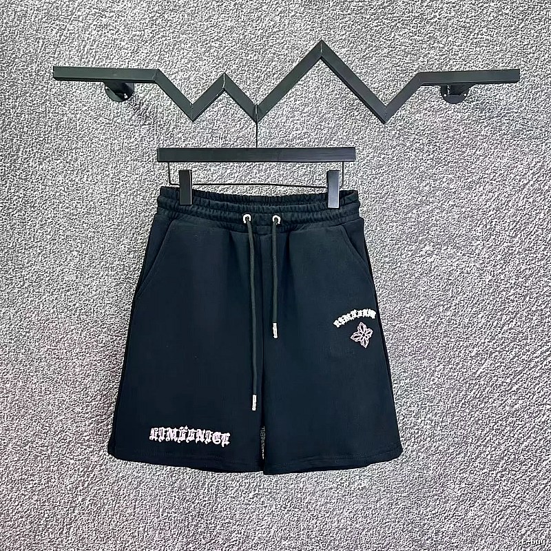 Chrome Hearts Trendy Style Black Shorts