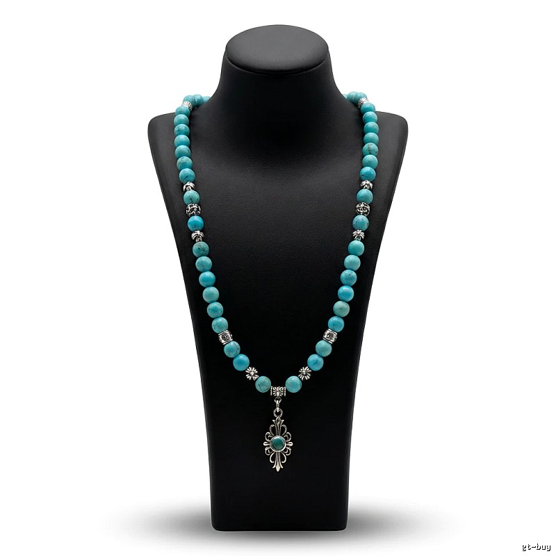 Chrome Hearts Turquoise Vintage Necklace