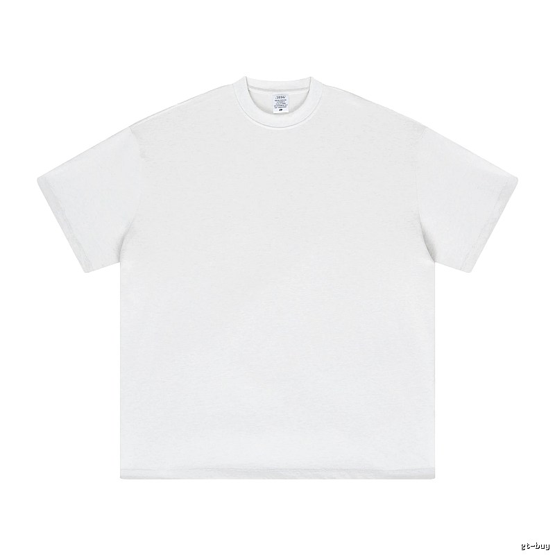 Classic Plain white T-shirt Minimal White Short for Daily Styling