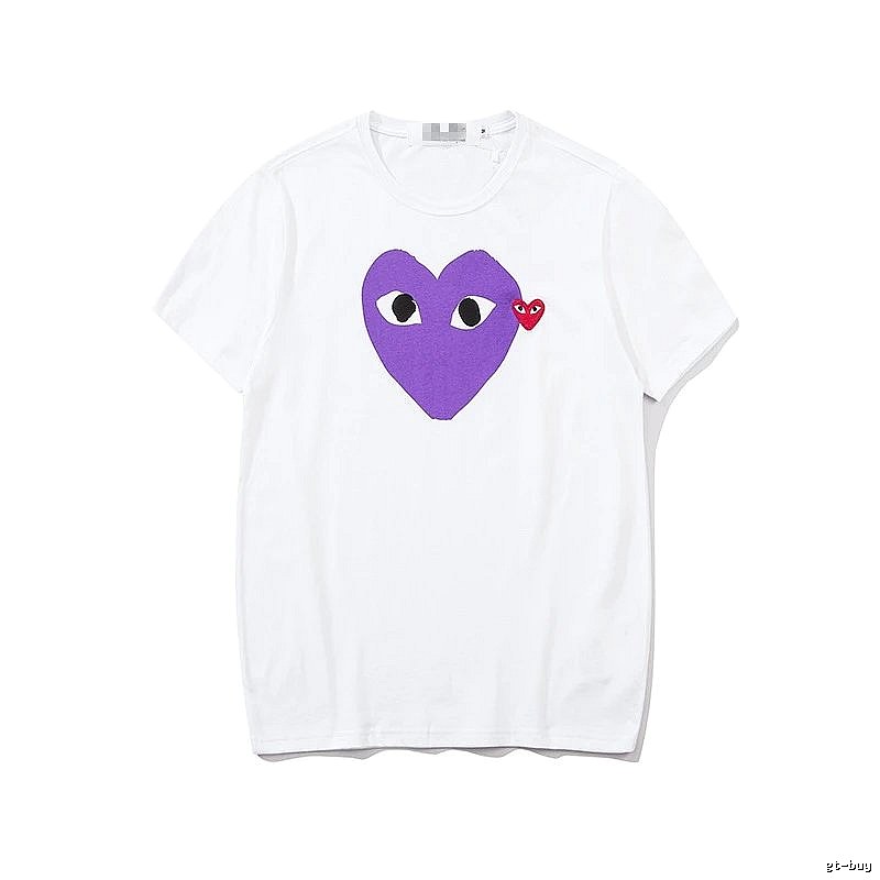 Comme des Garcons PLAY 2023-03 Style 2303 Heart Logo T-Shirt Campus Look