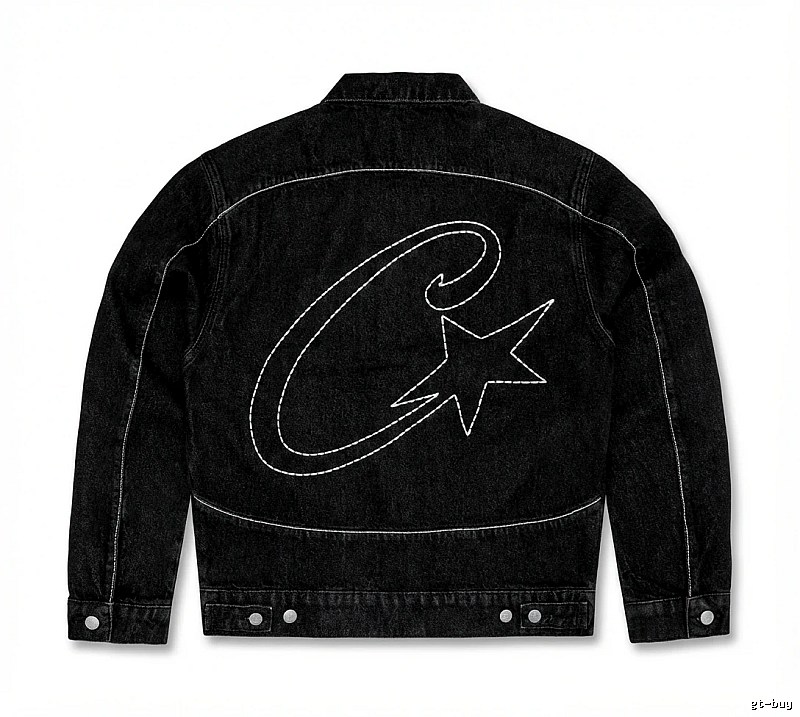 Corteiz black denim jacket