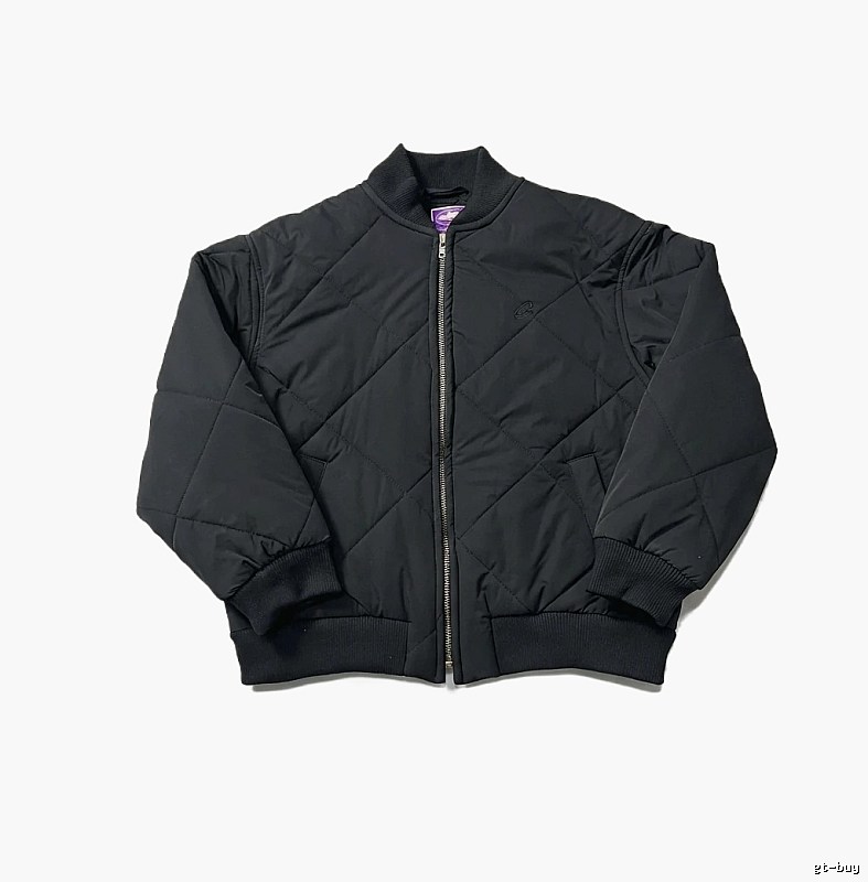 Corteiz black quilted jacket