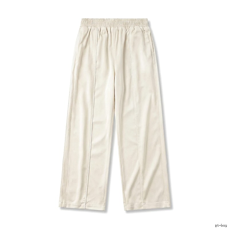 Corteiz minimalist style off-white wide-leg pants