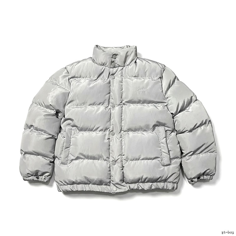 Corteiz Silver-Gray Trendy and Cool Down Jacket