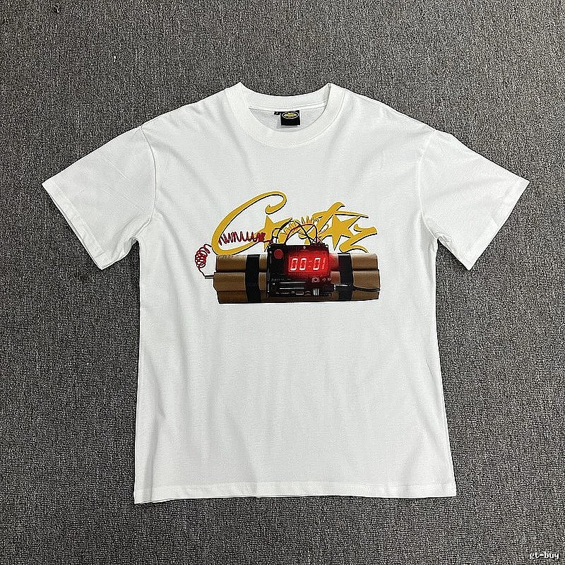 Corteiz Streetwear Logo T-shirt Black Corteiz with Practical Shape