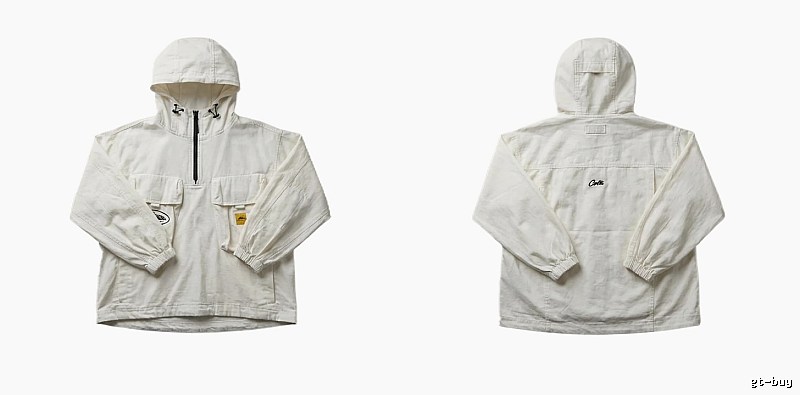 Corteiz Workwear Style White Jacket
