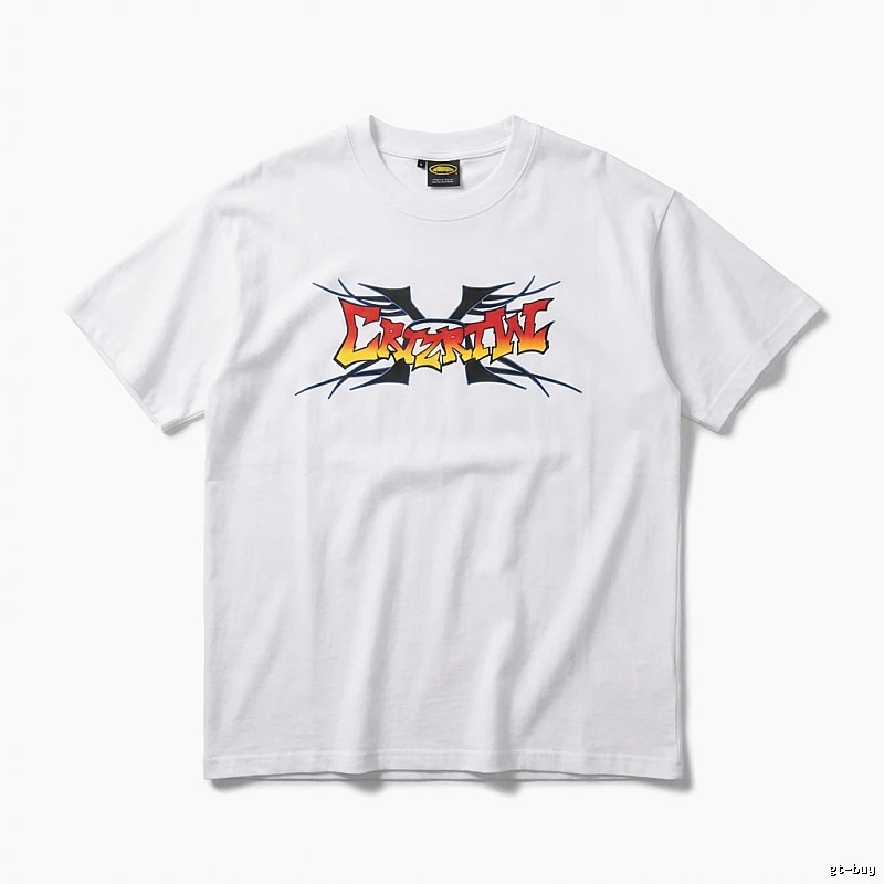 Corteiz X Series Trendy and Cool Style White T-shirt