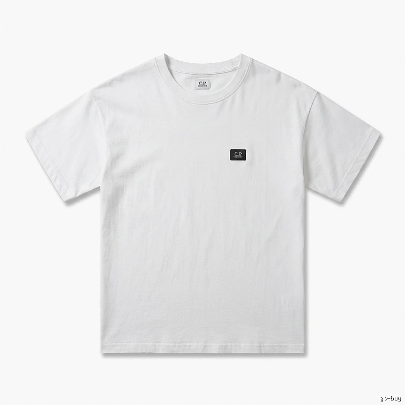 C.P. Basic Style Simple White T-shirt