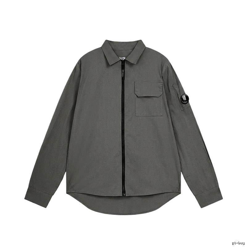 C.P. Grey Workwear Style Shirt