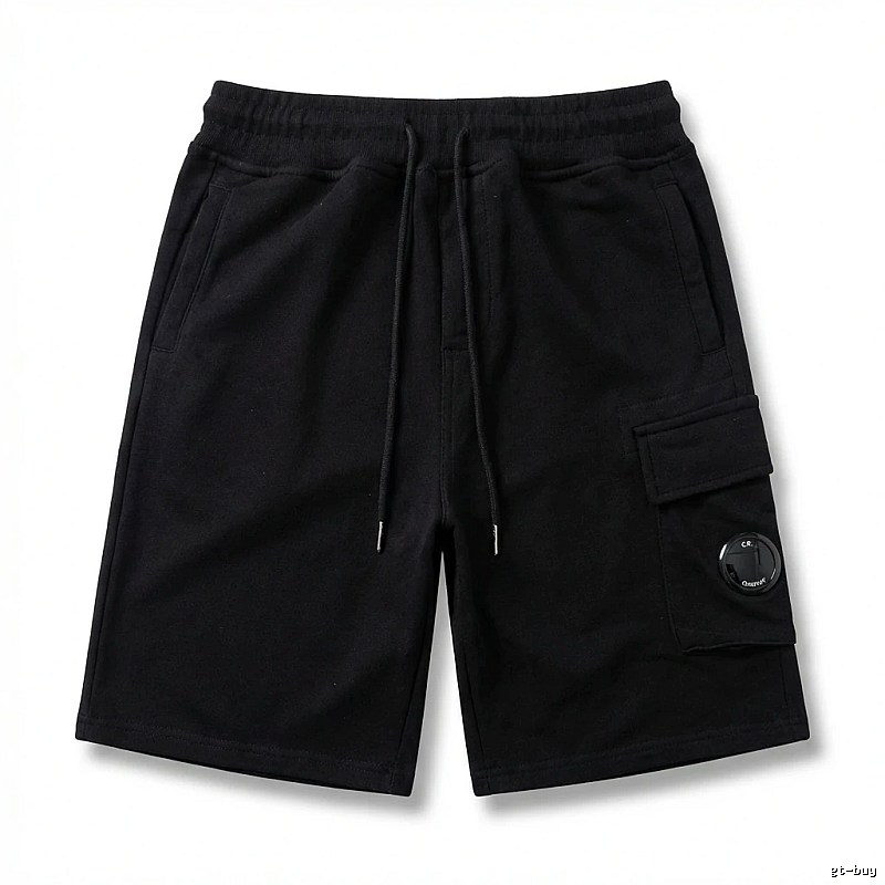 C.P. workwear style black shorts