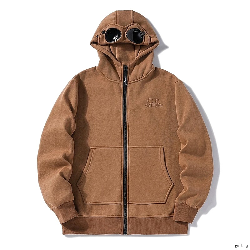 C.P. Workwear Style Brown Hoodie