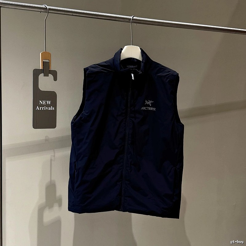 Deep Navy Arc'teryx Technical Shell Vest for weekend
