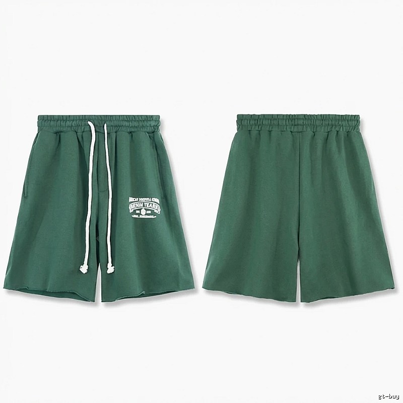 DENIM TEARS American Retro Green Shorts