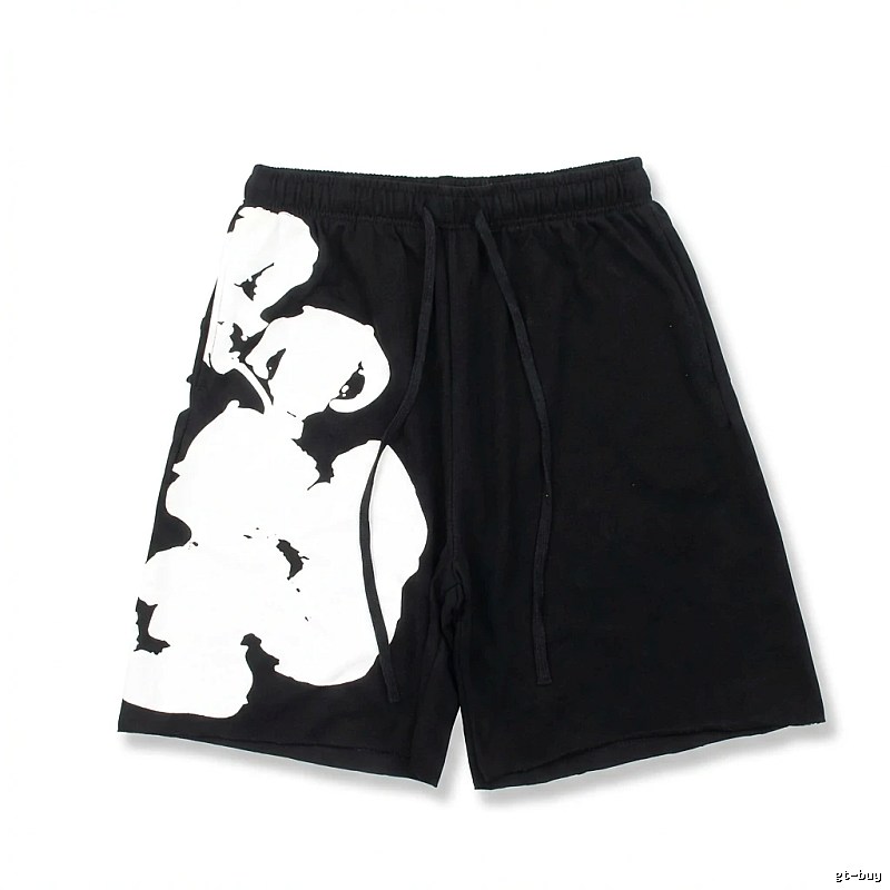 DENIM TEARS Panda Print Shorts