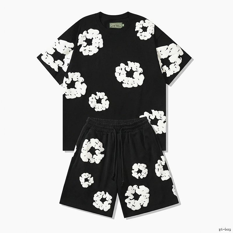 DENIM TEARS Printed Casual Style Set