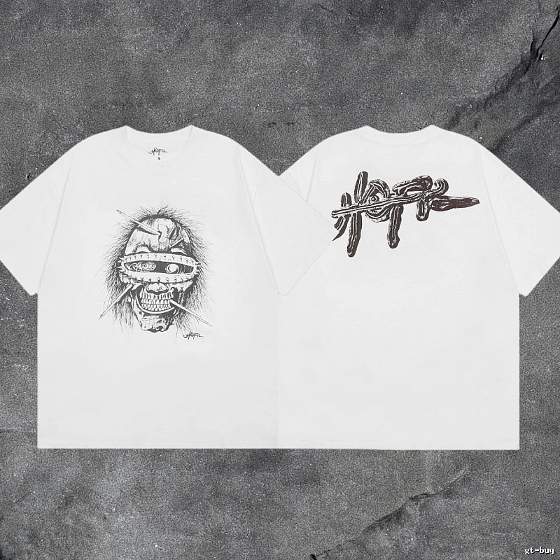 Denim Tears White Graphic T-Shirt Modern Fit