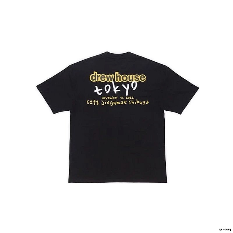DrewHouse Tokyo Limited Street Style Black T-Shirt