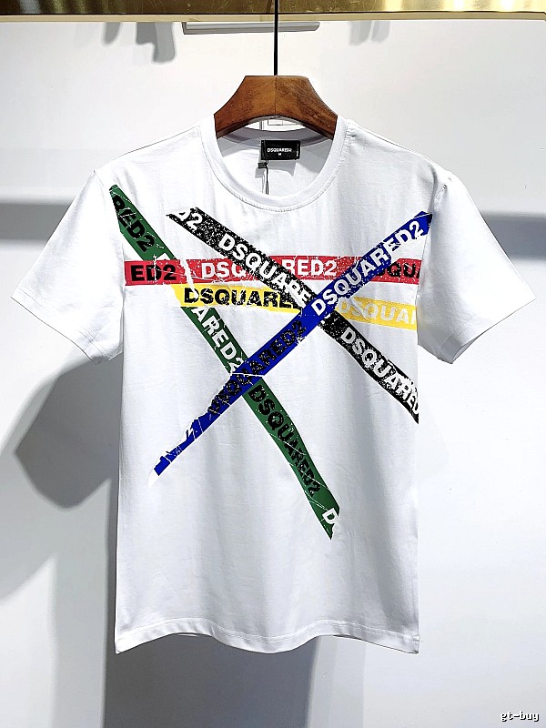 DSQUARED2 Printed Street Style White T-Shirt