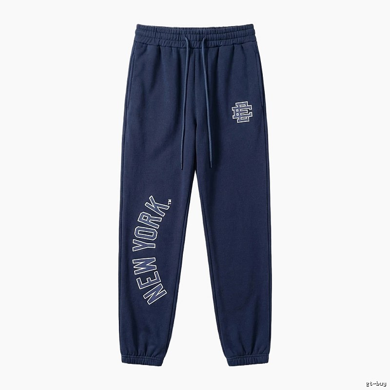 Eric Emanuel New York Style Navy Blue Sweatpants