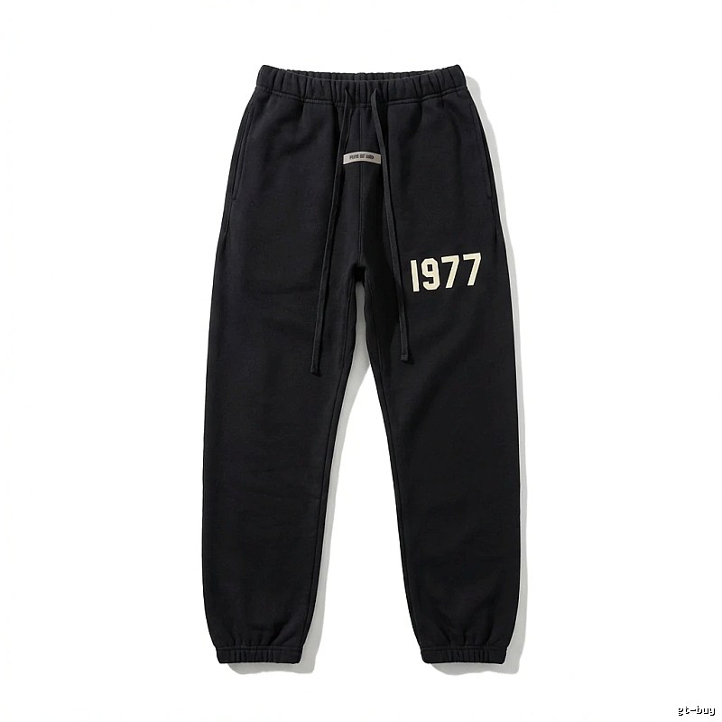 ESSENTIALS 1977 Casual Black Sweatpants