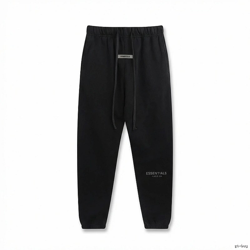 ESSENTIALS Basic Black Sweatpants