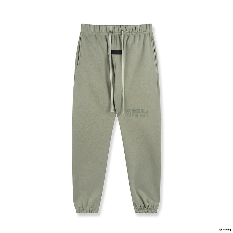 ESSENTIALS Basic Casual Khaki Pants