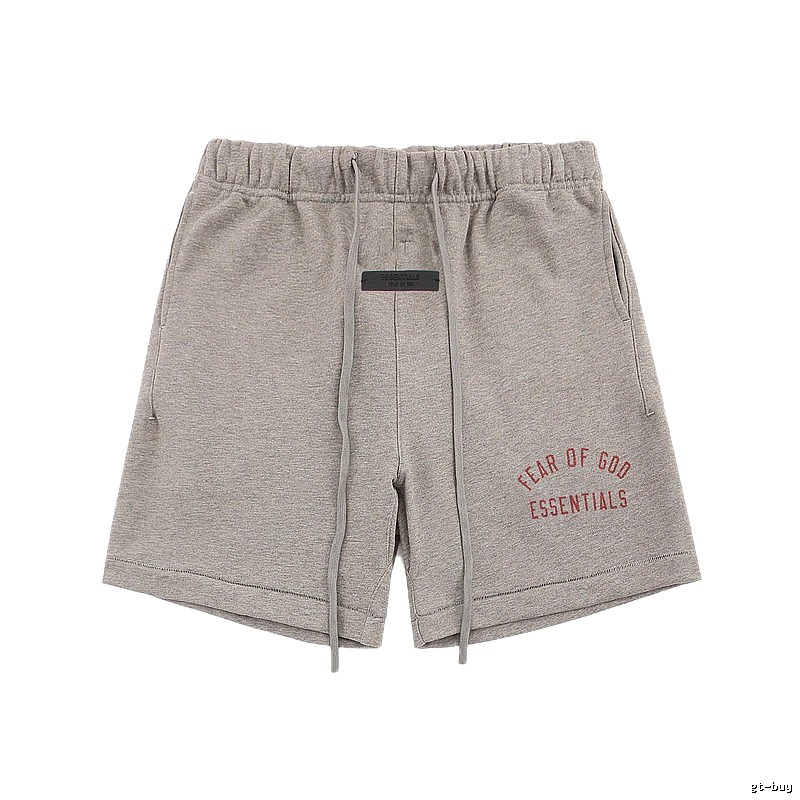 ESSENTIALS casual style grey shorts