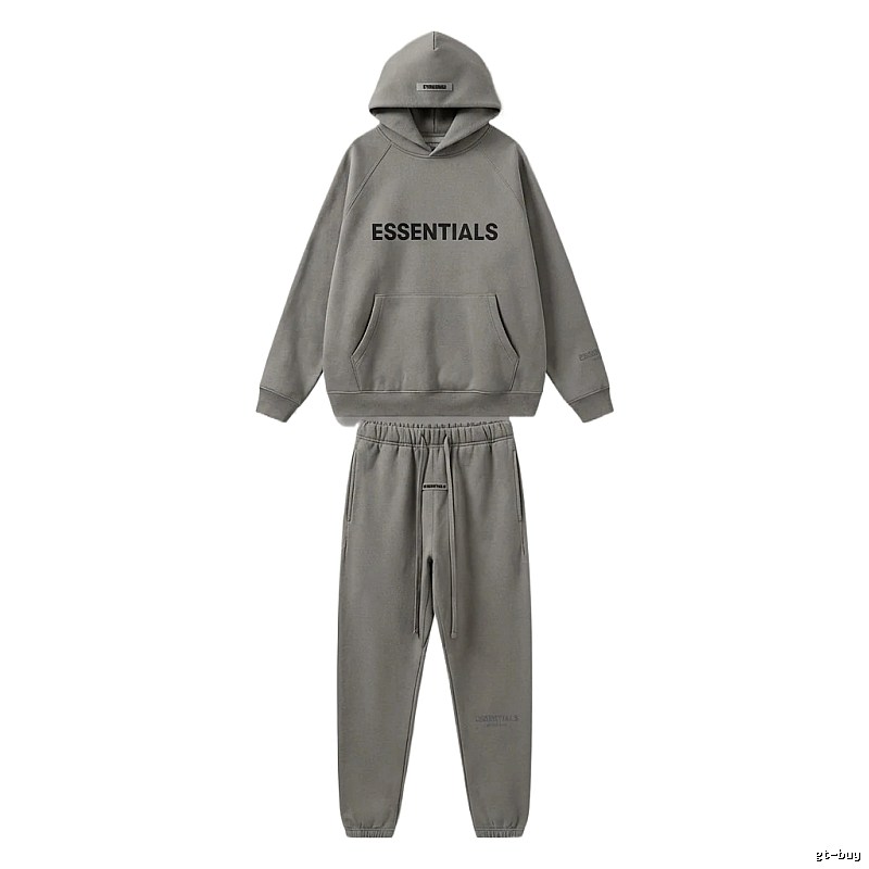 ESSENTIALS grey casual suit