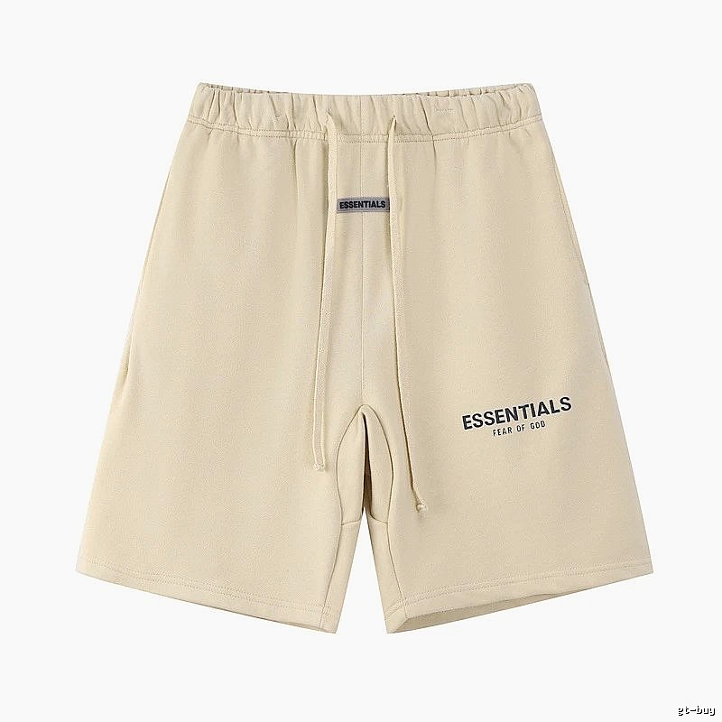 ESSENTIALS minimalist style beige shorts