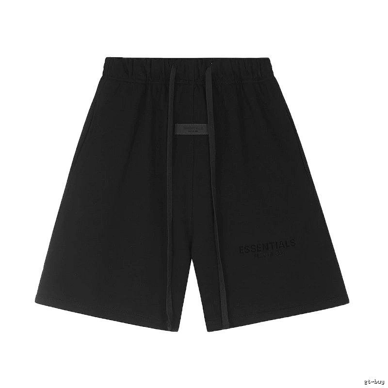 ESSENTIALS minimalist style black shorts