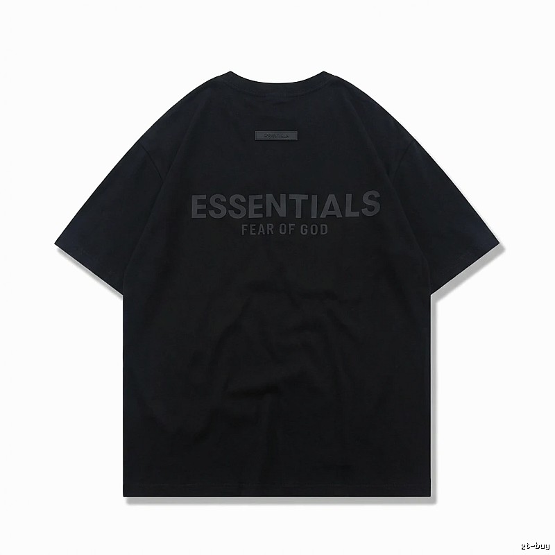 ESSENTIALS minimalist style black T-shirt