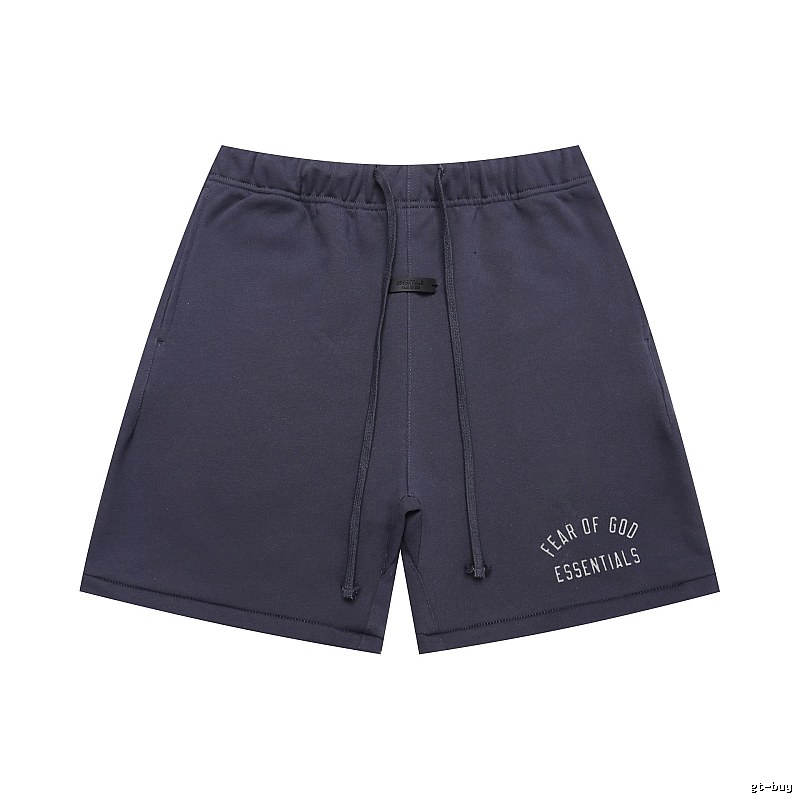 ESSENTIALS minimalist style dark gray shorts