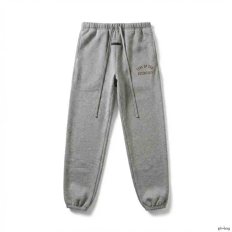 ESSENTIALS minimalist style grey sweatpants