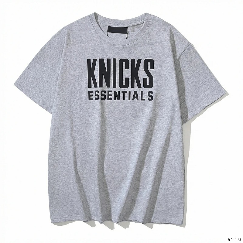 ESSENTIALS minimalist style grey T-shirt