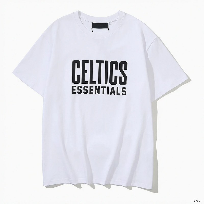 ESSENTIALS Simple Style White T-shirt