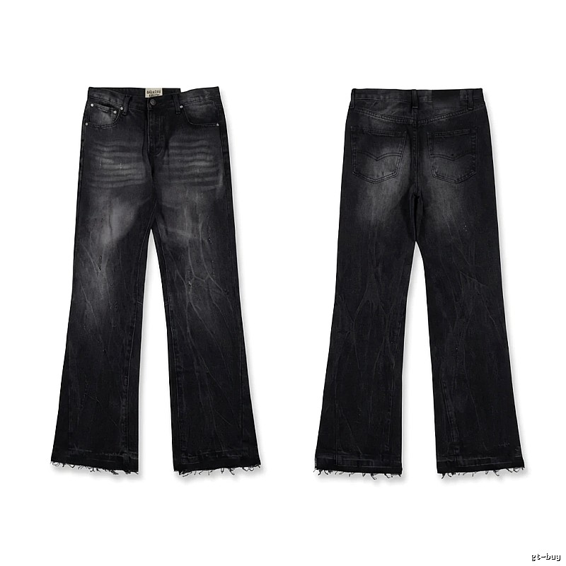 Gallery Dept. Distressed Black Jeans