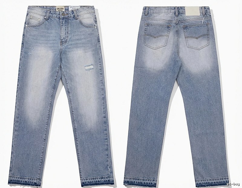 Gallery Dept. distressed light blue jeans