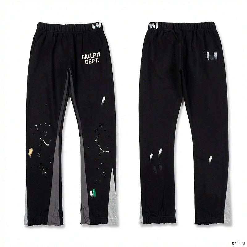 Gallery Dept Graffiti Style Black Long Pants